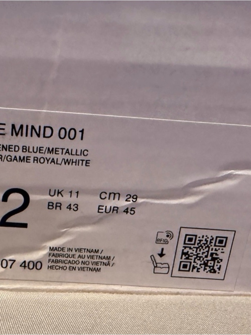 Nike Men’s Navy & Gold Mind Slides - Picture 7 of 8